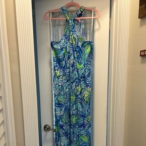 NWT Lilly Pulitzer Oh Shucks Jumpsuit Size Large